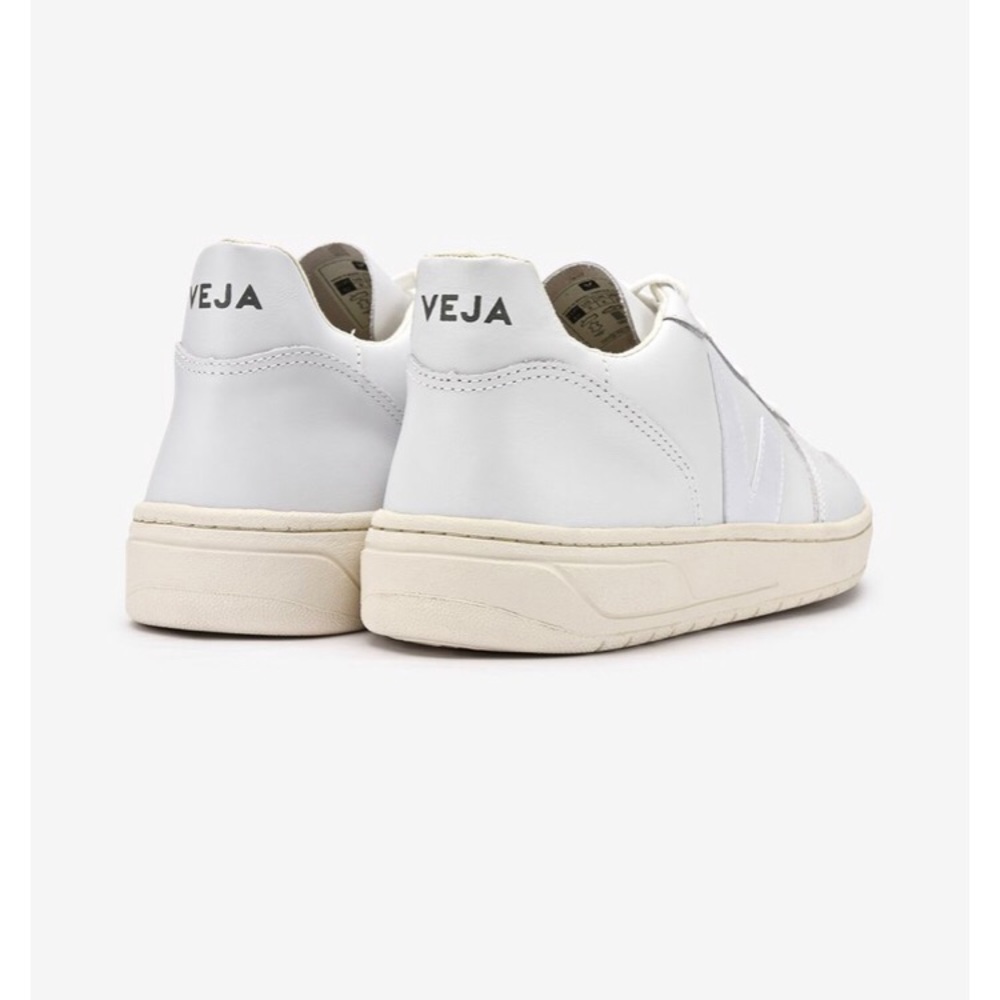 Veja v-10 White Sneakers - Picture 2 of 8